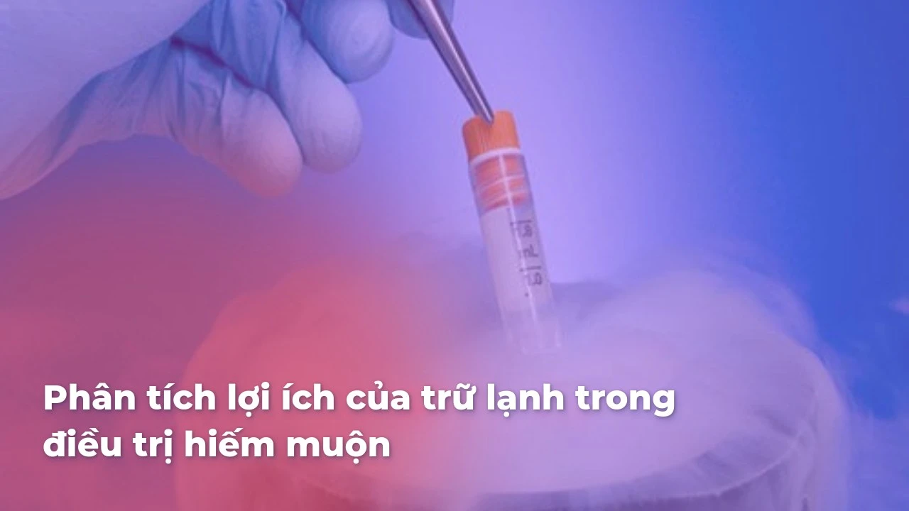 Phân tích lợi ích của trữ lạnh trong điều trị hiếm muộn
